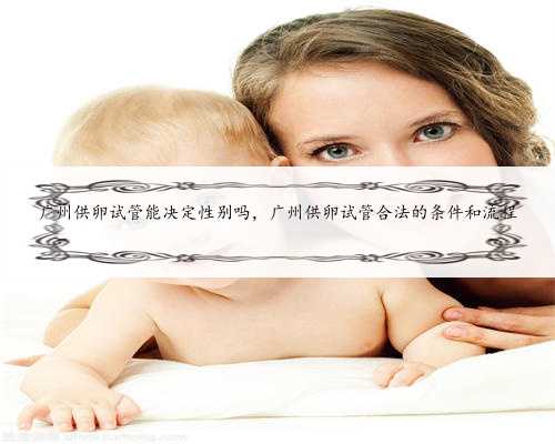 广州供卵试管能决定性别吗，广州供卵试管合法的条件和流程